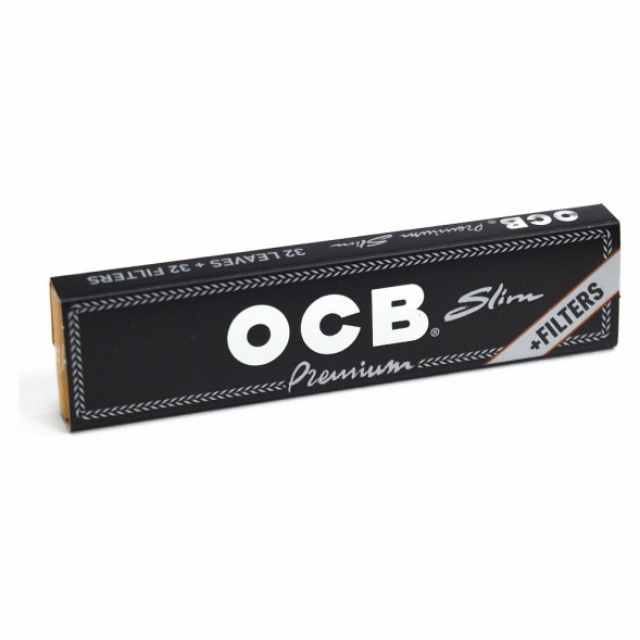 Бумага для самокруток OCB - SLIM Premium +FILTERS (32 штуки) купить в Санкт-Петербурге