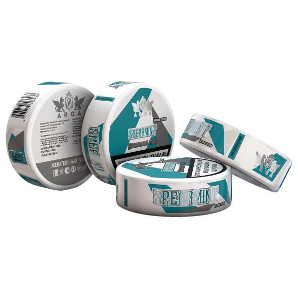 Табак жевательный ARQ Tobacco - Spearmint (10 грамм) купить в Санкт-Петербурге