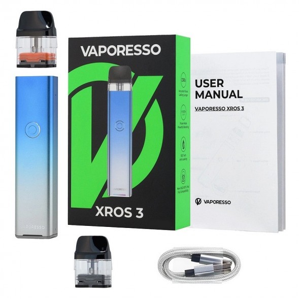 Электронная сигарета Vaporesso XROS 3 - Sky Blue купить в Санкт-Петербурге