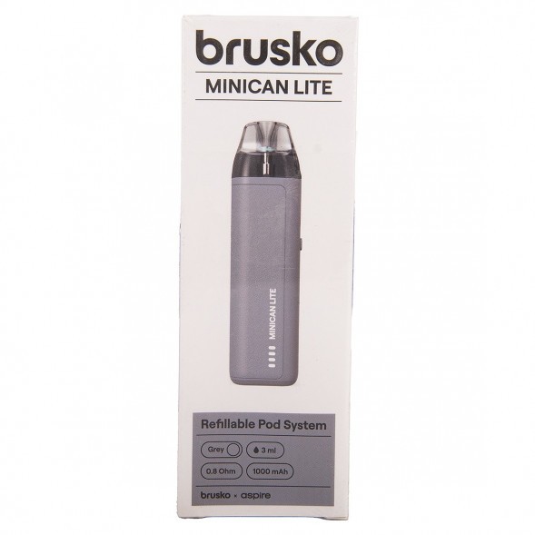 Электронная сигарета Brusko - Minican LITE (Grey) купить в Санкт-Петербурге