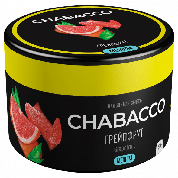 Смесь Chabacco MEDIUM - Grapefruit (Грейпфрут, 50 грамм) купить в Санкт-Петербурге