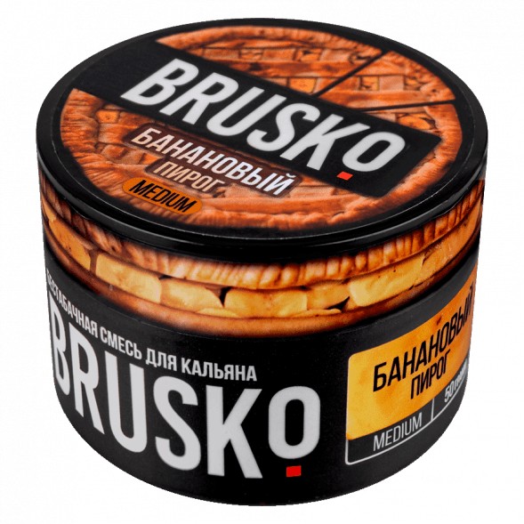 Смесь Brusko Medium - Банановый Пирог (50 грамм) купить в Санкт-Петербурге